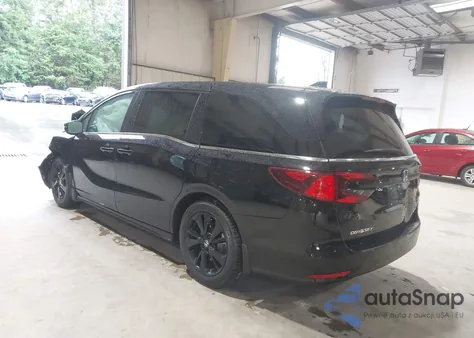 2024 Honda Odyssey Sport z USA, uszkodzony, nr VIN 5FNRL6H71RB057776